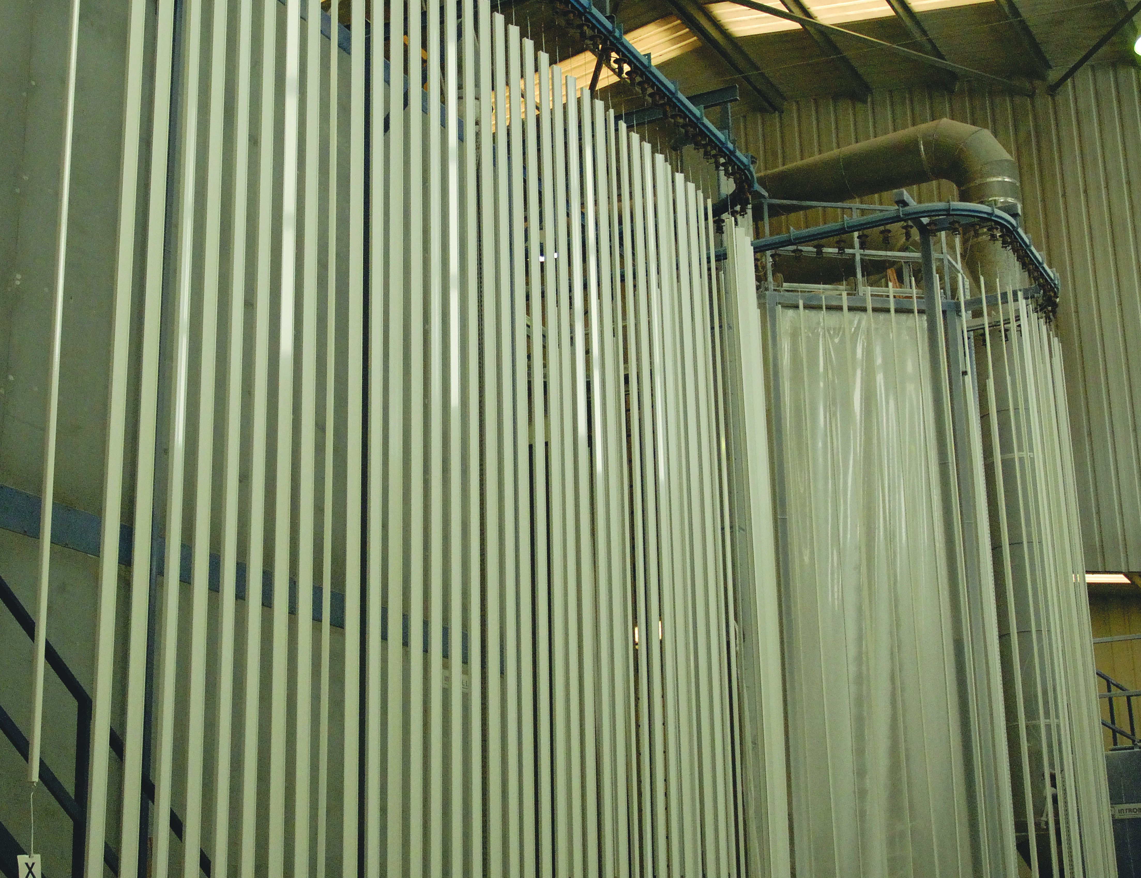 1ª Linha lacagem vertical